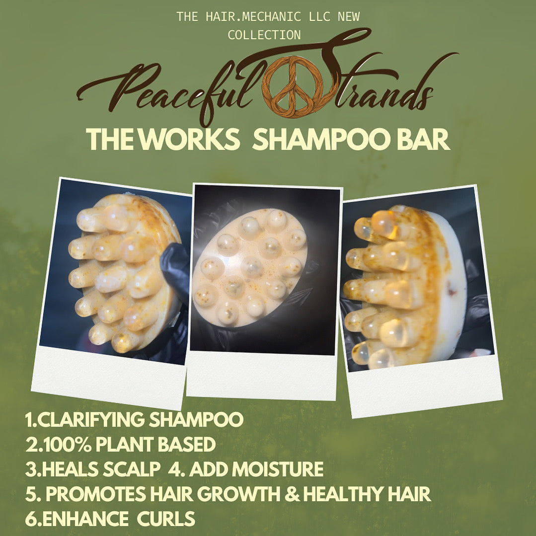 The works shampoo bar